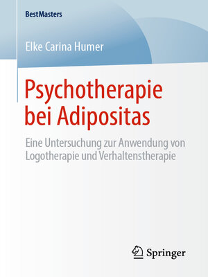 cover image of Psychotherapie bei Adipositas
